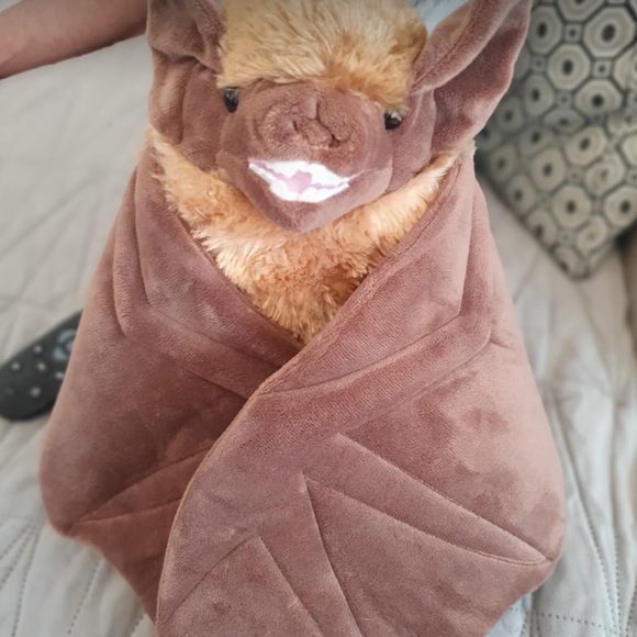 Wild Republic Brown Bat Plush Soft Toy - Picture 10 of 15